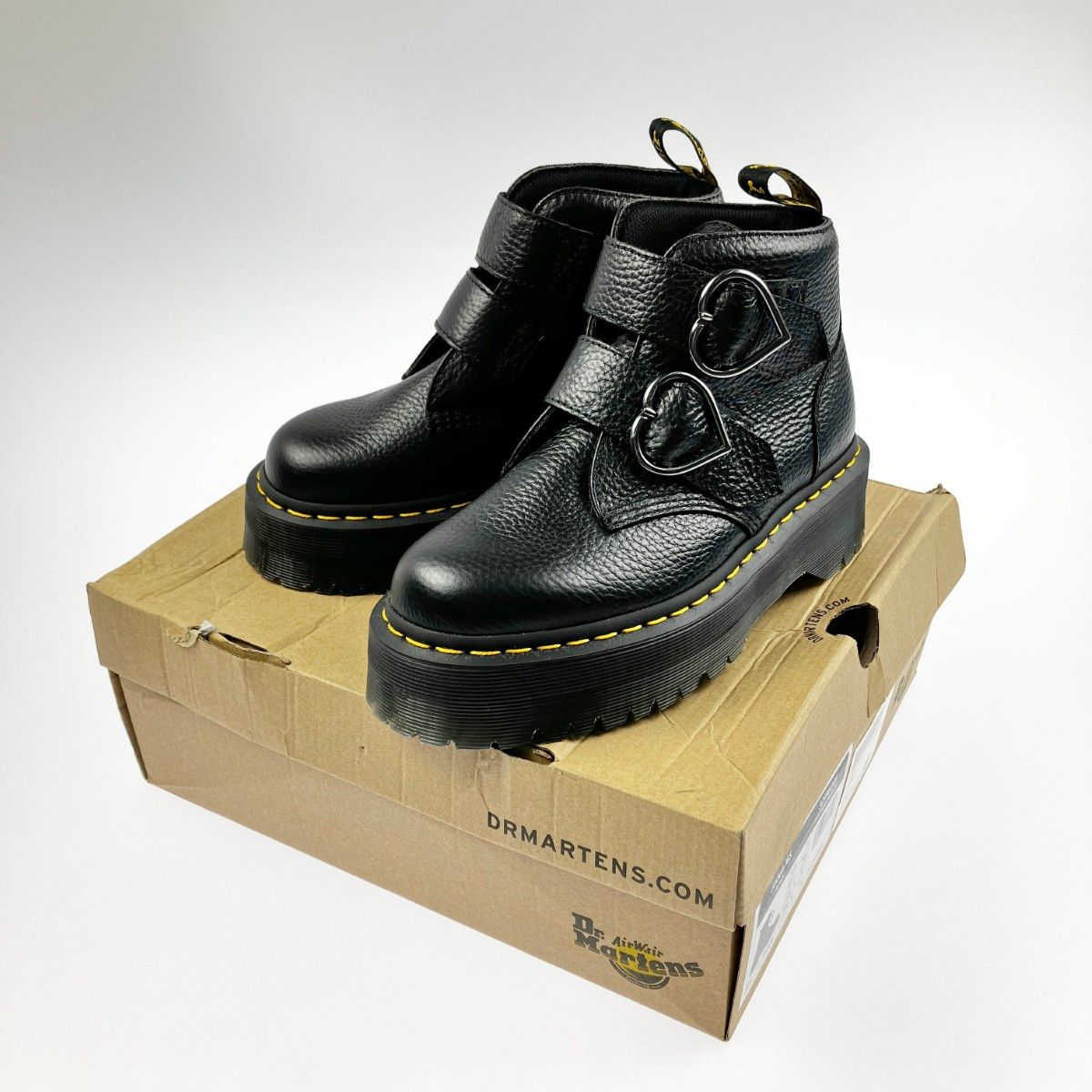 ▽▽Dr.Martens ドクターマーチン デボンハート 2ストラップ UK5 24cm 