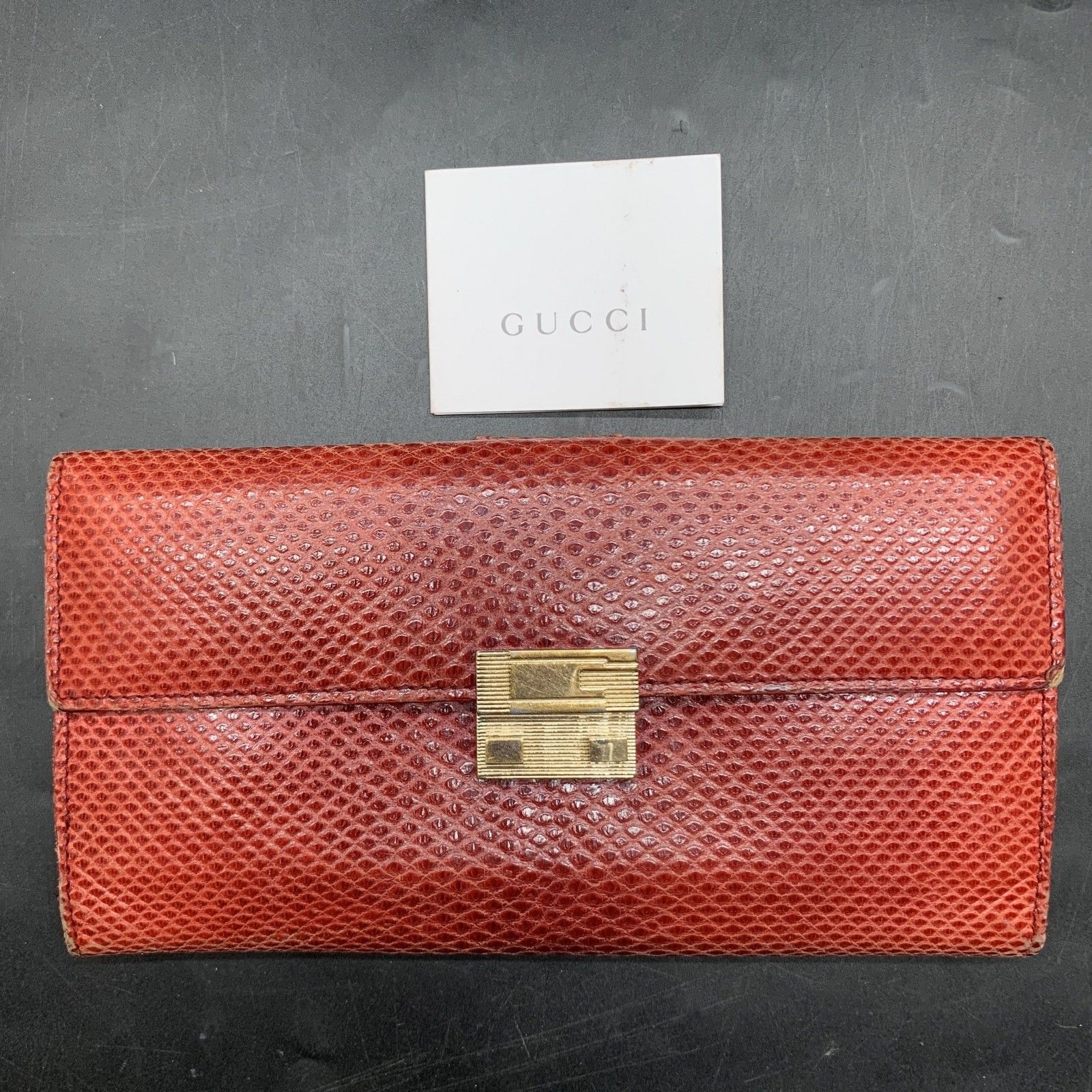 P415 グッチ GUCCI 長財布 フラップ パイソンレザー エキゾチック 