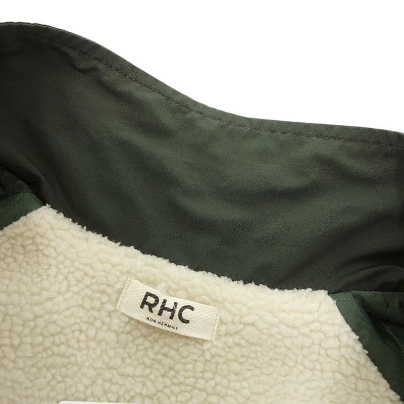 RHC ロンハーマン オリーブジャケット ロンハーマン/RHC U.S.Back Logo Boa Coach Jacket コーチ