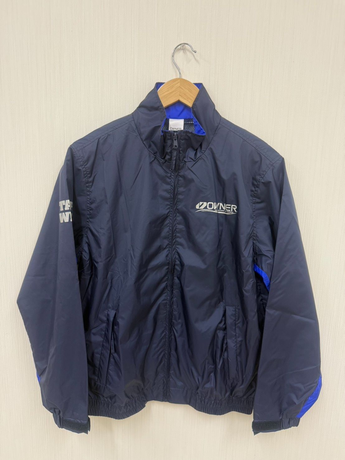 非売品】OWNER（オーナー）ウインド ブレーカー ネイビー Mサイズ