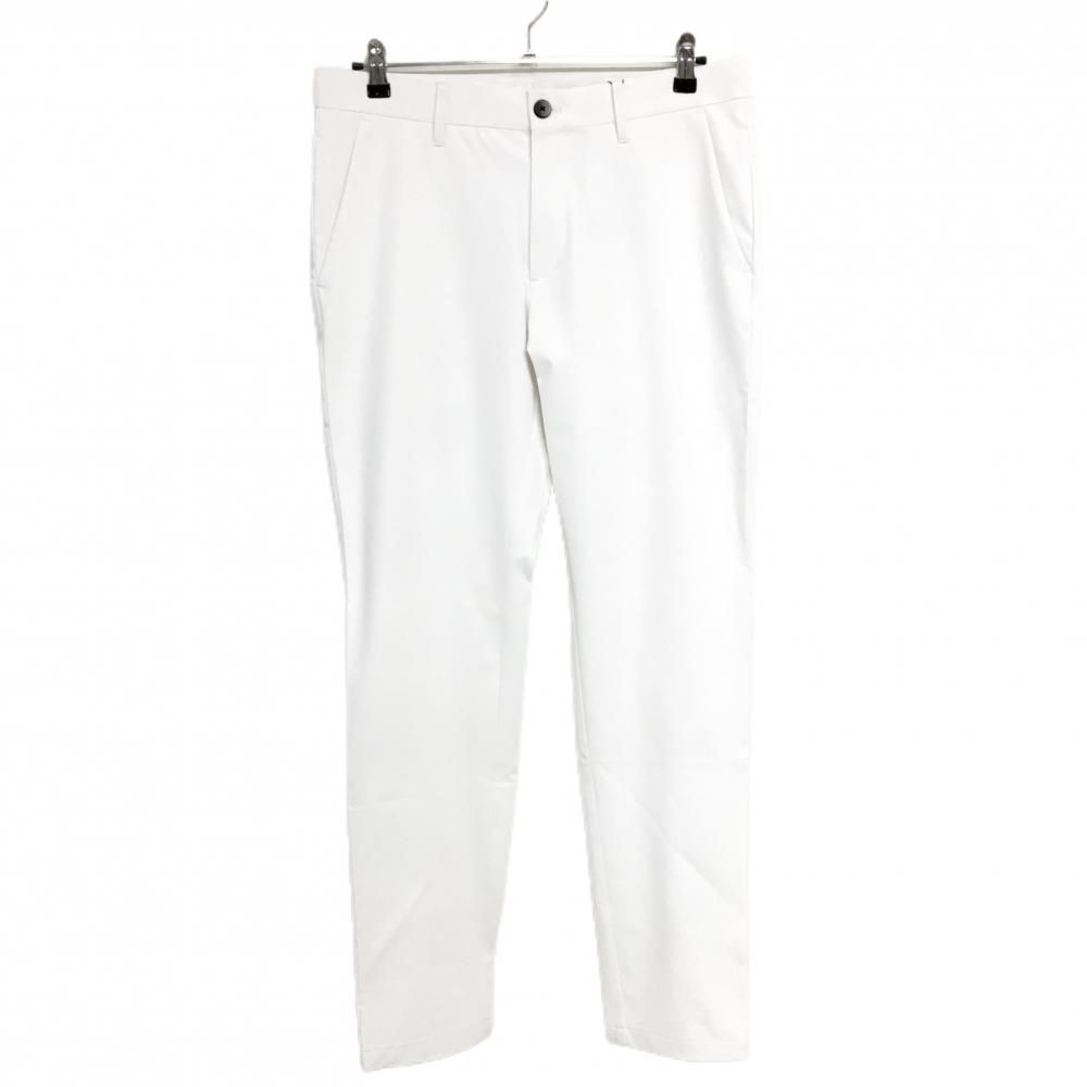 SALE価格【新品】デサントゴルフ パンツ 白 ストレッチ 神白ボトム 中田英寿 メンズ 85/O ゴルフウェア 2023年モデル DESCENTE