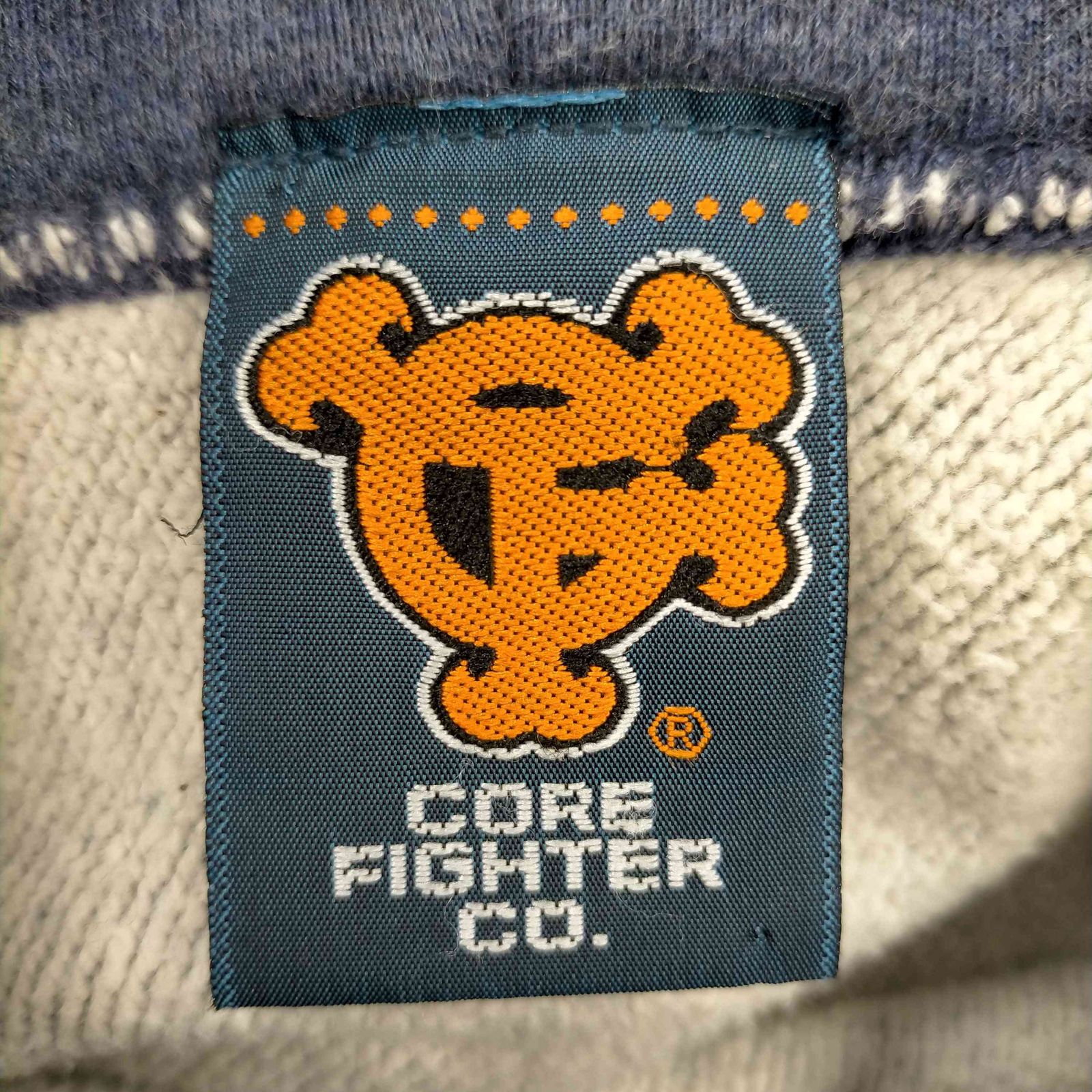たが 肉厚 USA製 90s コアファイター パーカー トロピカルヘル コアファイタートロピカルヘル CORE FIGHTER TROPICAL HELL OLD ロゴ