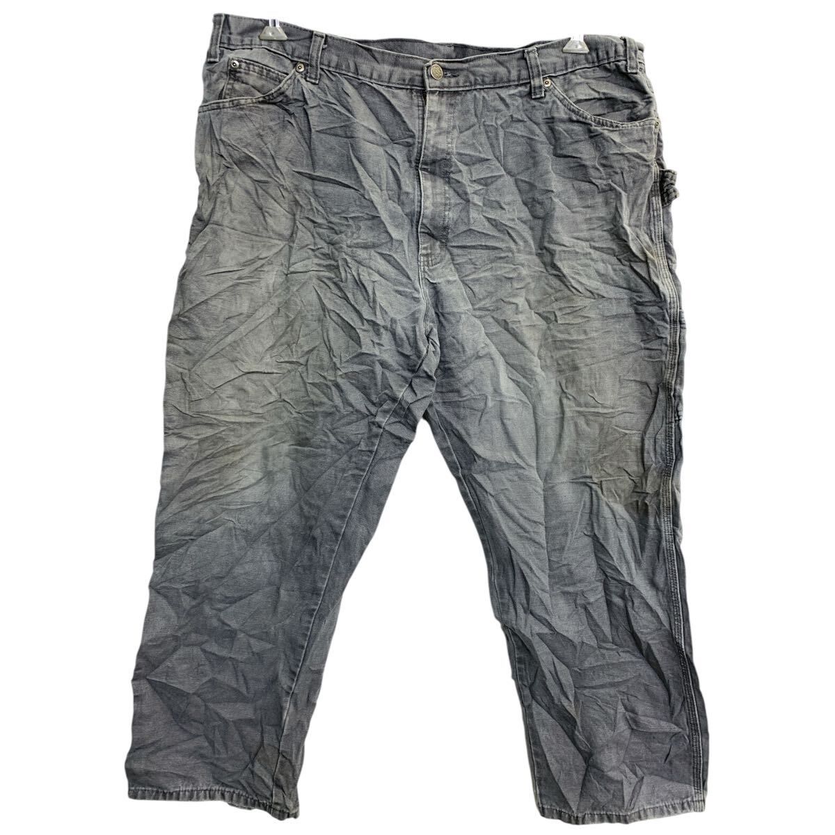 Dickies ワークパンツ W42 ディッキーズ ビッグサイズ ベージュ コットン 古着卸 アメリカ仕入 2501-153