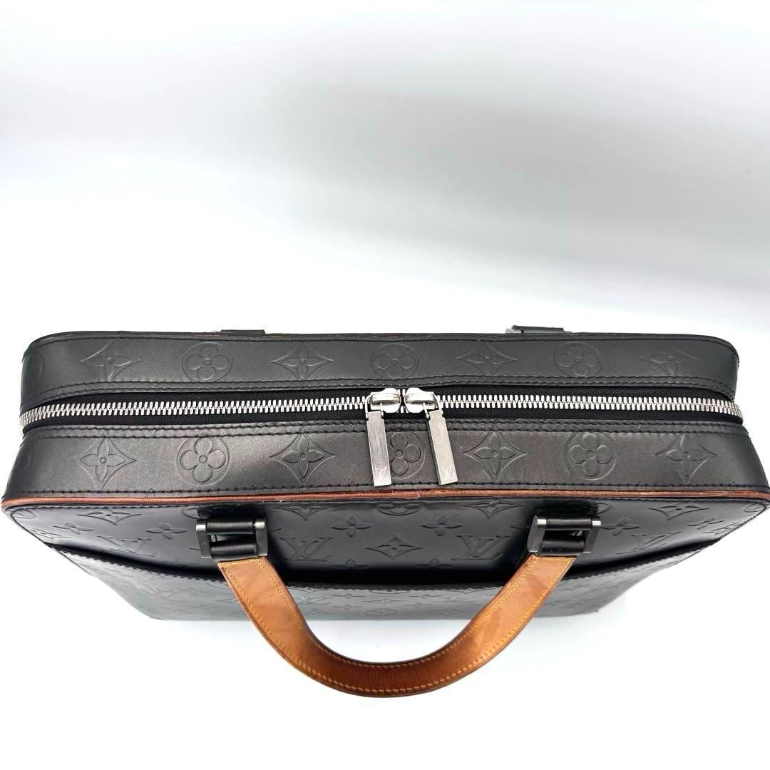 LOUIS VUITTON モノグラムマット マルデン ブリーフケース 黒 LOUIS VUITTON モノグラムマット マルデン ブラック ブリーフケース