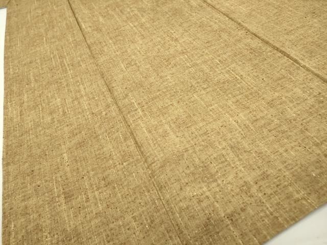 平和屋着物▽上質な紬 単衣 霞文 正絹 逸品 DAAR0631fe