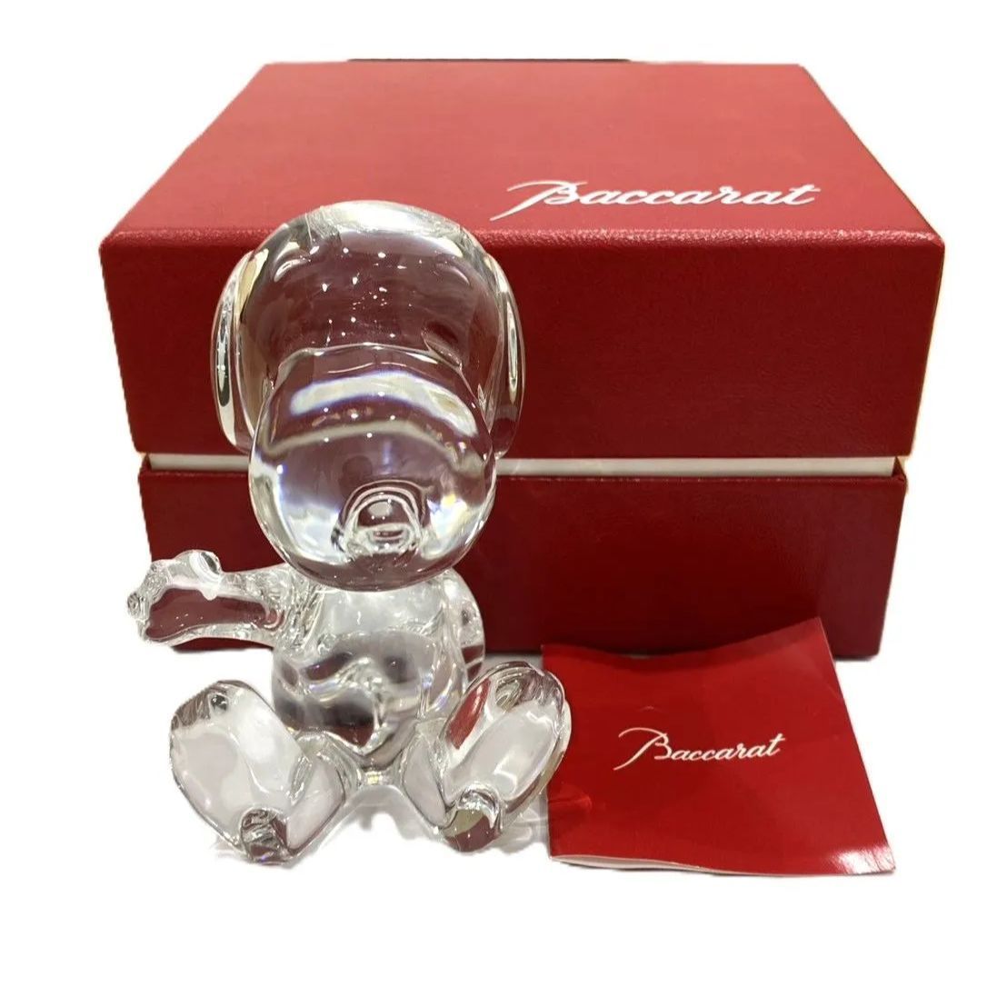 Baccarat バカラ スヌーピー 置物