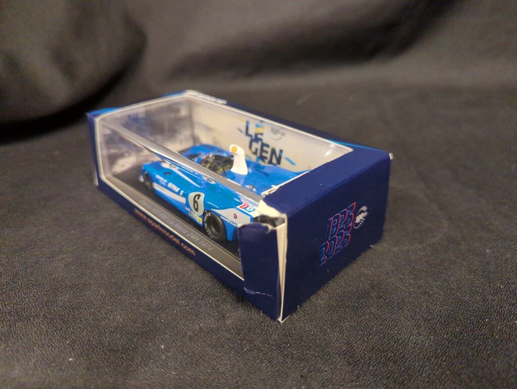 Spark model 1/43 Matra MS 680 No.6 24H Le Mans 1974 J-P.Beltoise