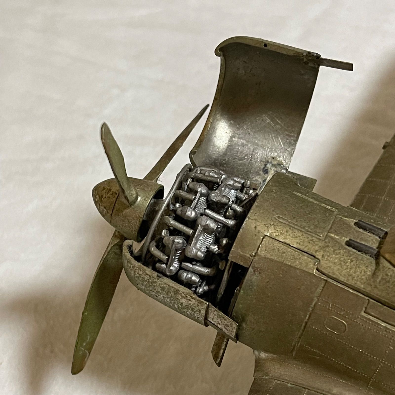 ☆希少☆ レア -金属工芸- ☆零戦 零式艦上戦闘機21型