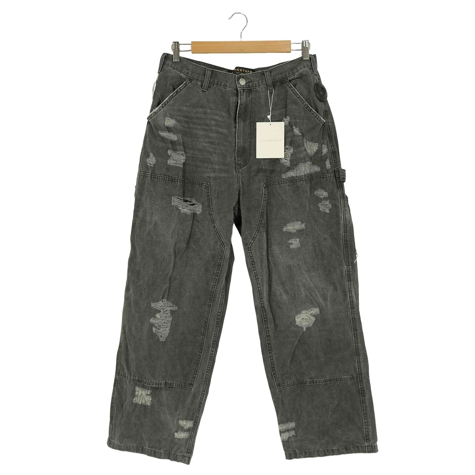 フラグスタフ F-LAGSTUF-F BORO DUCK PANTS ペインターパンツ メンズ JPN L