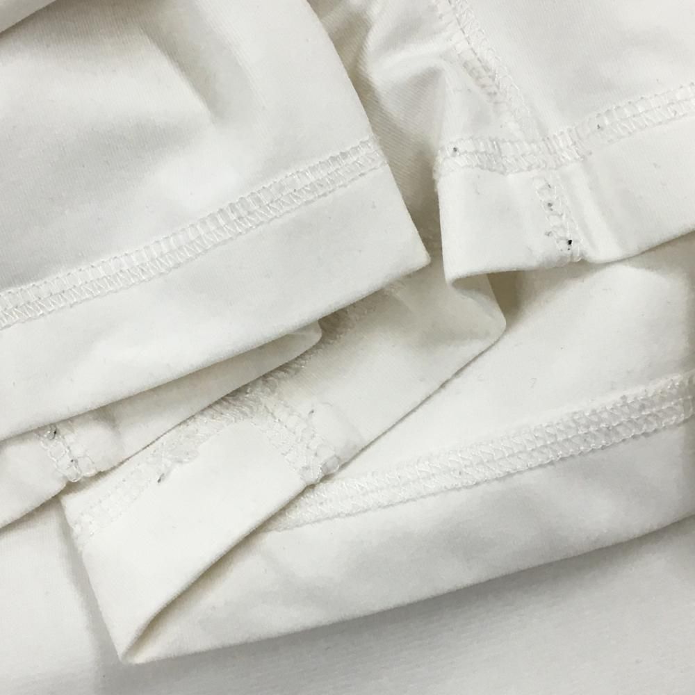 マークアンドロナ スカート 白 ジップポケット 内側インナーパンツ