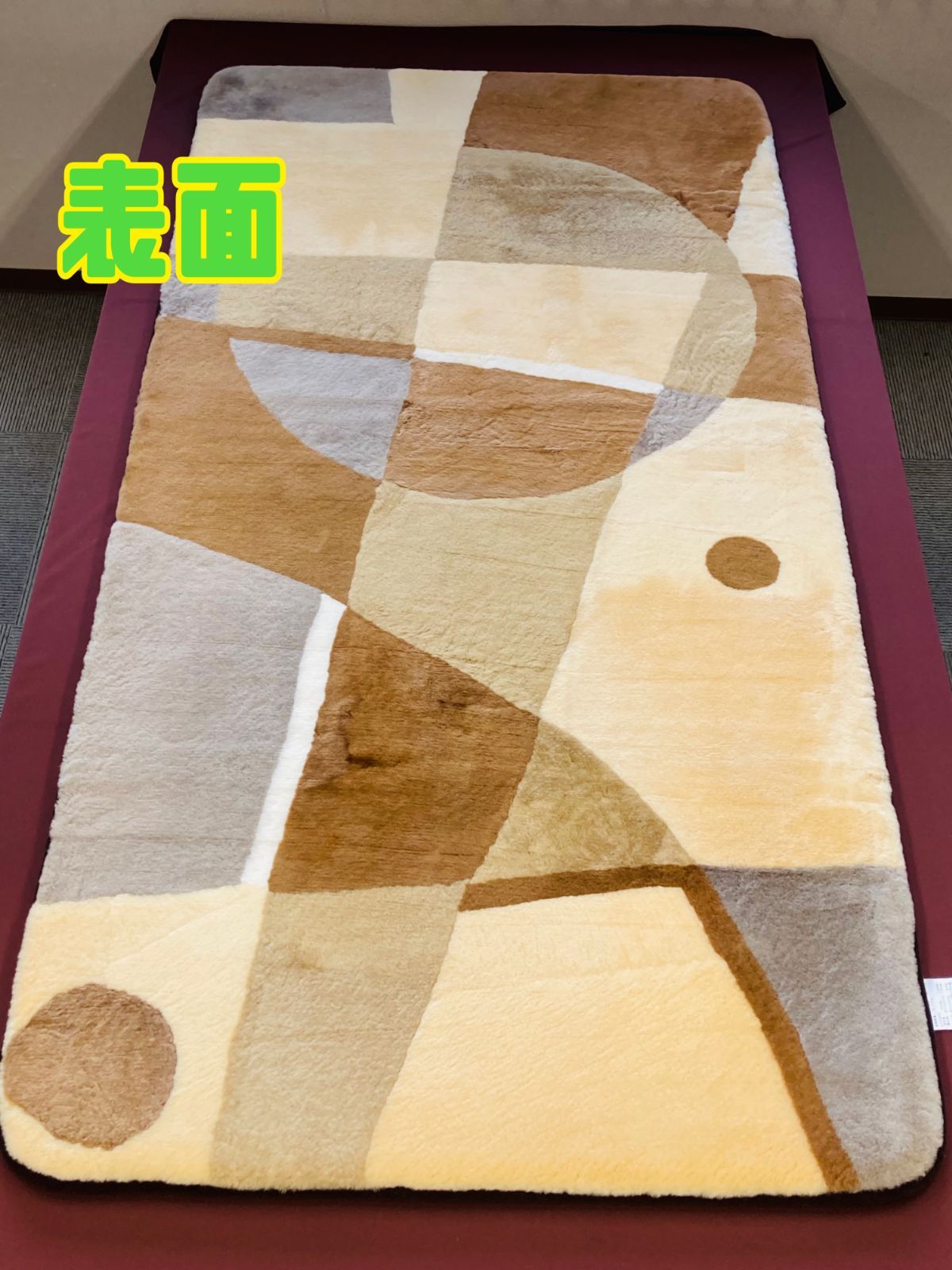 4. 暖かい ムートンマット シーツ シングル 厚さ4.5 cm