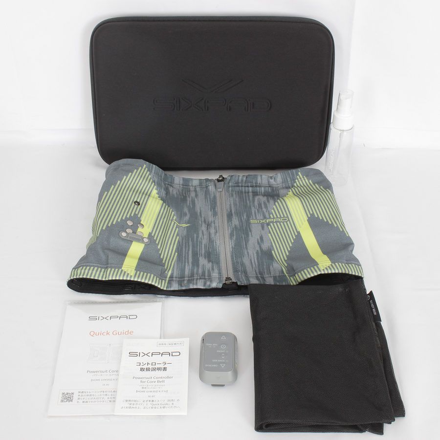 美品/正規品】MTG SIXPAD Powersuit Core Belt SE-BS-14B-M GRAY ...