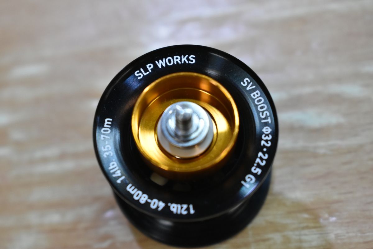 ダイワ SLPワークス SVブースト Φ32 22.5 スプール G 1 ブラック DAIWA SLPWORKS カスタムスプール 等に