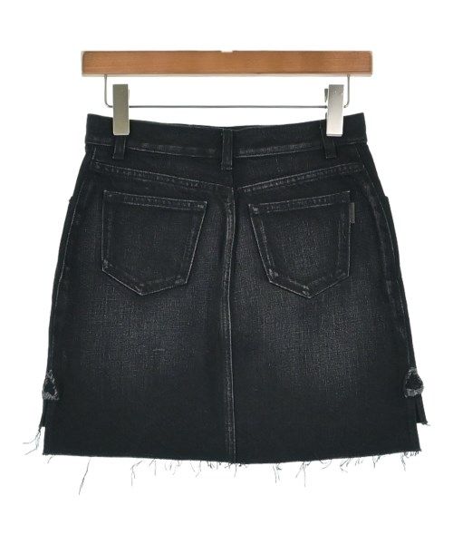 サンローランパリ　黒　ミニスカート　SAINT LAURENT Saint Laurent Paris ミニスカート レディース 【古着】【中古