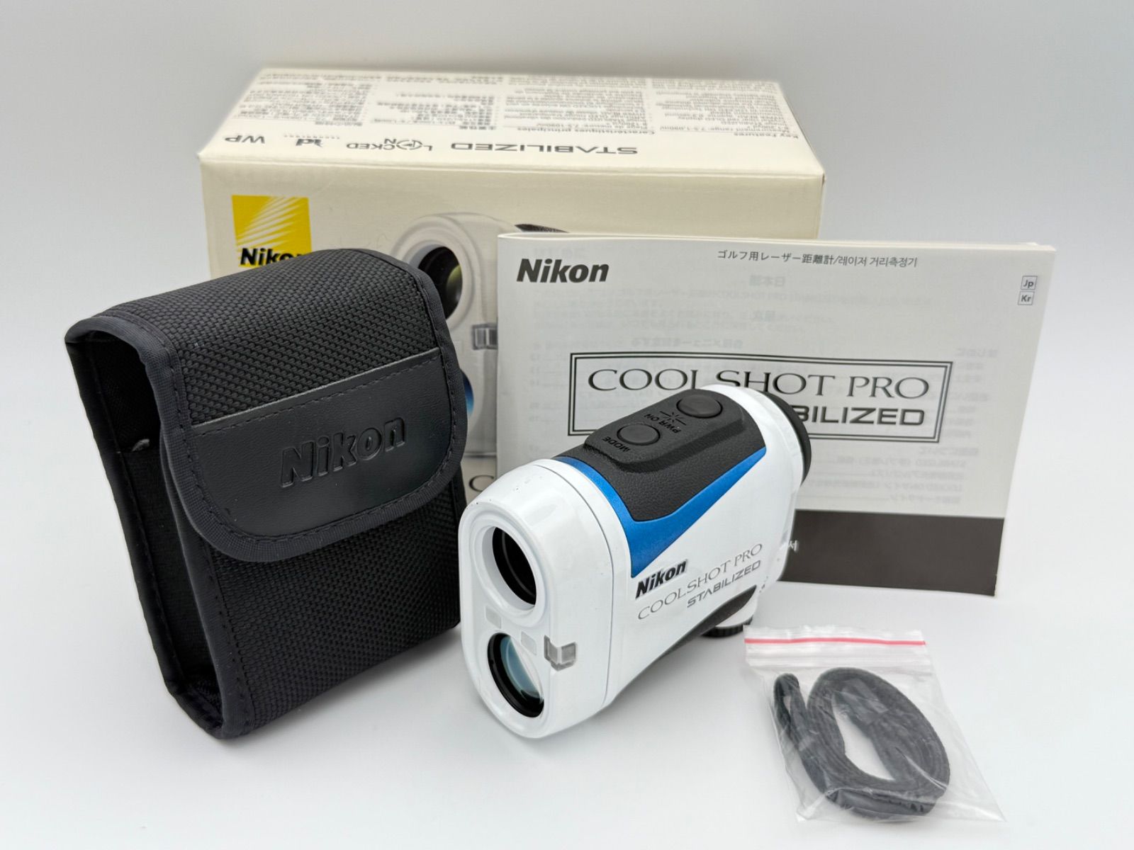 Nikon COOLSHOT PRO STABILIZED ニコンクールショット レーザー距離計COOLSHOT PRO STABILIZEDを使ってラウンドしてみた