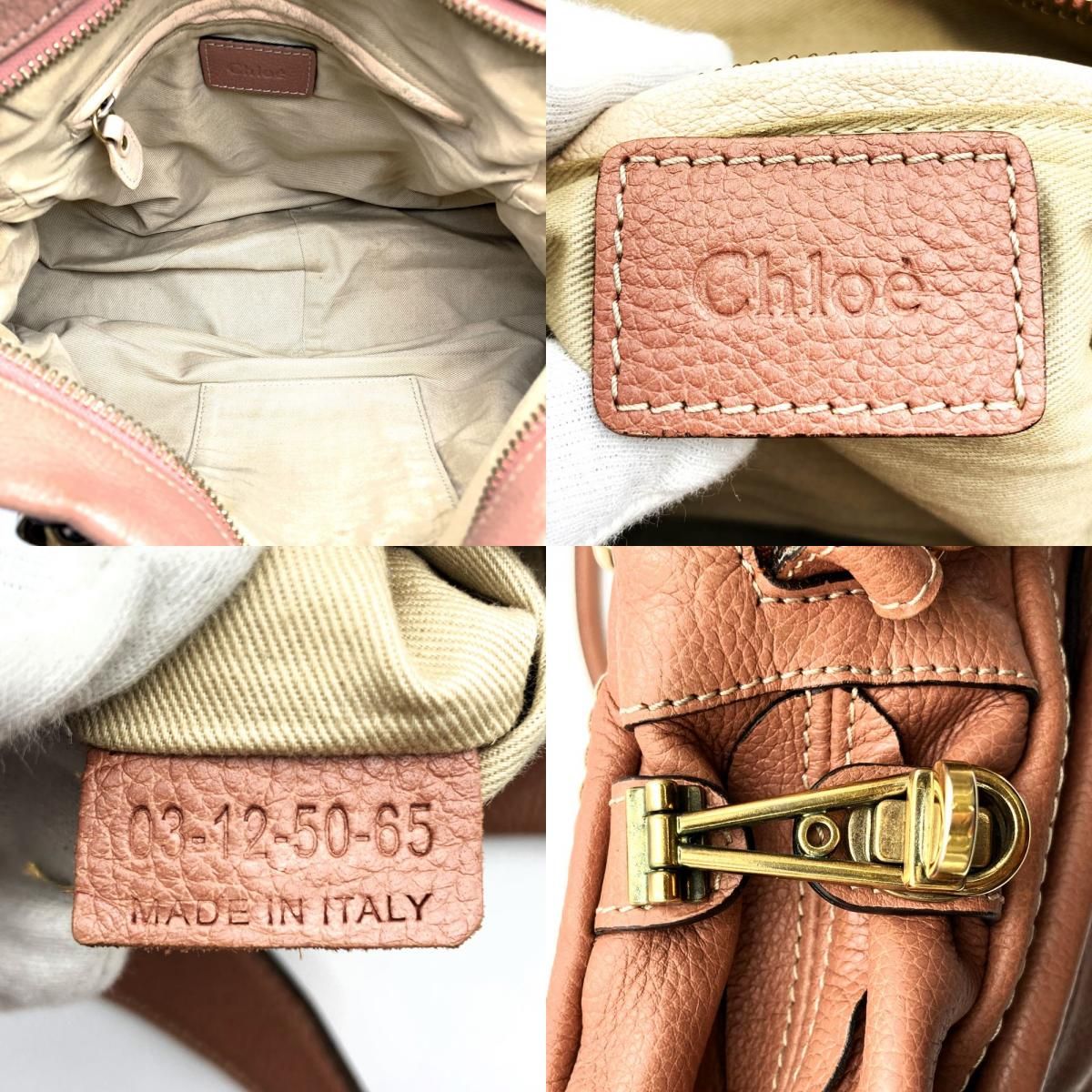 Chloe クロエ パラティ ハンドバッグ ショルダーバッグ 2way