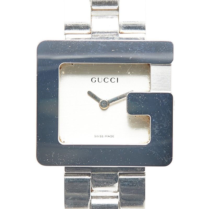 GUCCI グッチ 3600L スクエアフェイス G 腕時計 ステンレス