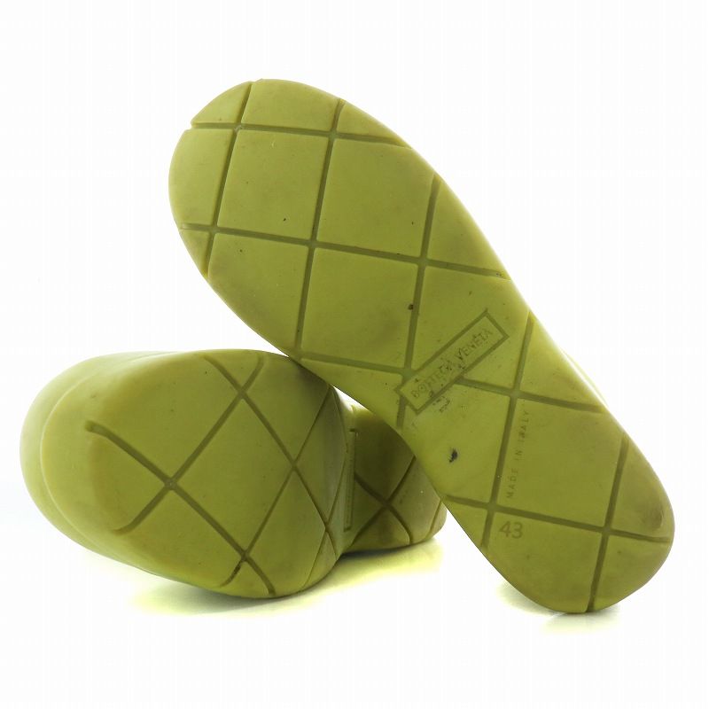 BOTTEGA VENETA　ボッテガヴェネタ　パドルブーツ　グリーン BOTTEGA VENETA(ボッテガヴェネタ) パドルアンクルブーツ