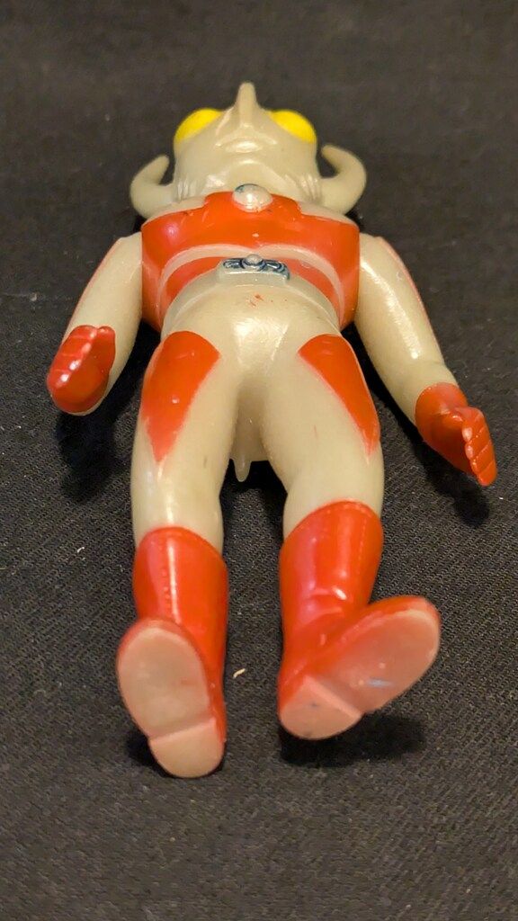 ブルマァク ミドルサイズ　ウルトラの父　記名有り　中古ソフビ Yahoo!オークション - ブルマァク ウルトラの父 ウルトラマン