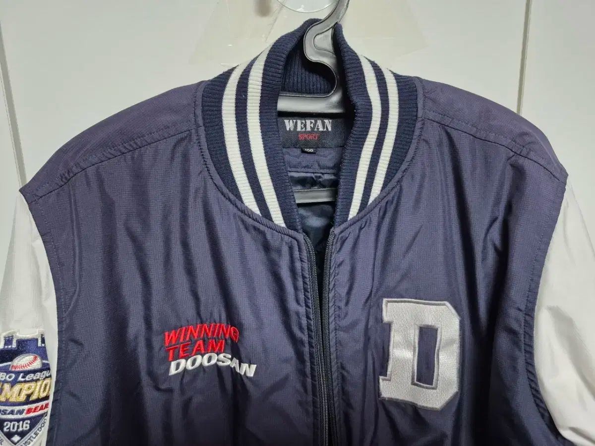 Doosan Bears スタジャン ネイビー 斗山ベアーズ ワッペン 斗山