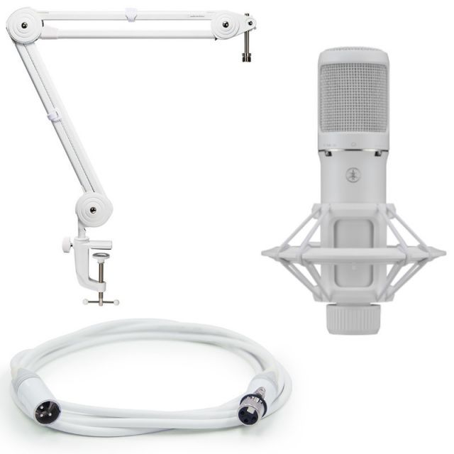 ヤマハ YAMAHA コンデンサーマイク YCM705W 白 マイクアーム AT8700W EC03W