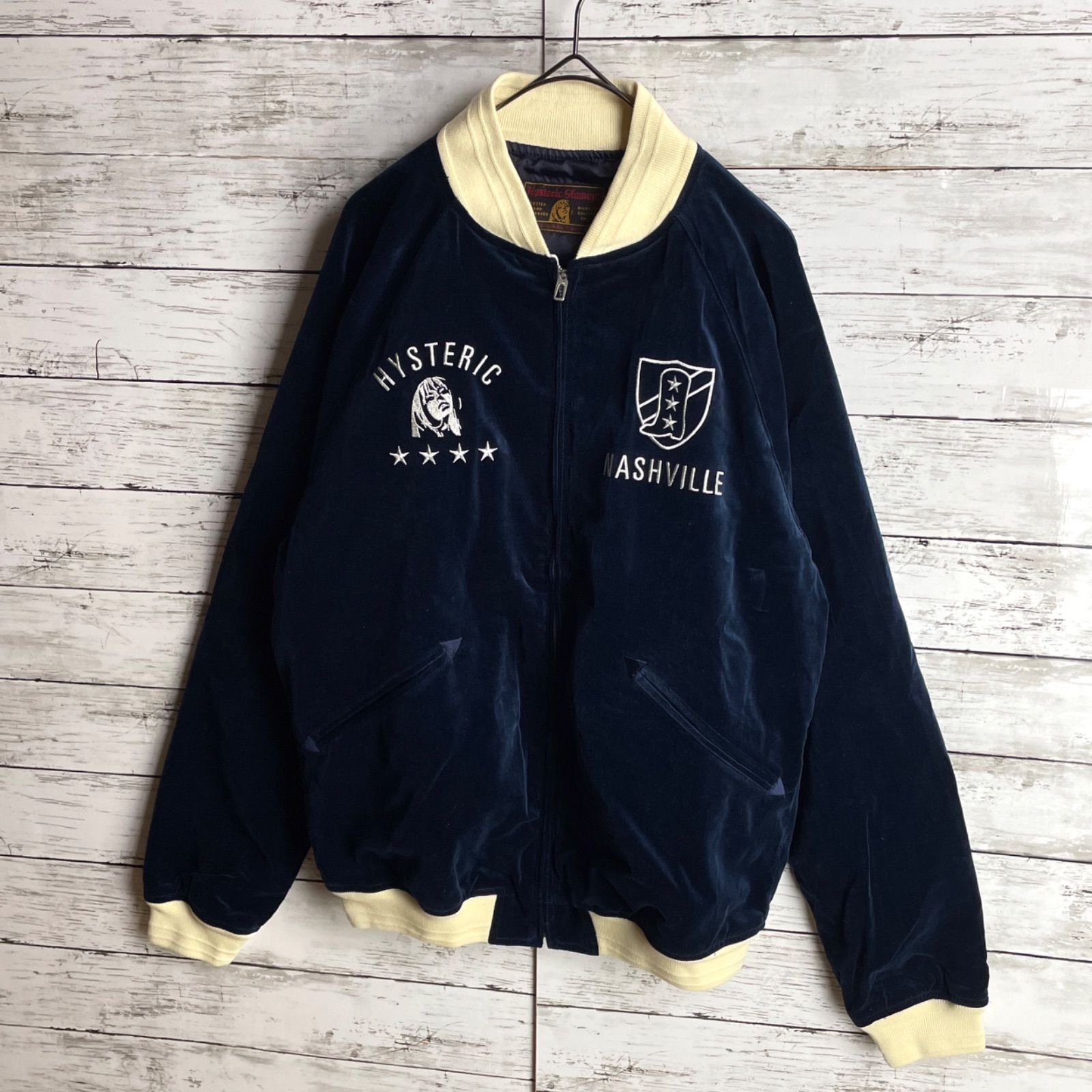 02860【美品】ヒステリックグラマー / HYSTERIC GLAMOUR☆刺繍 