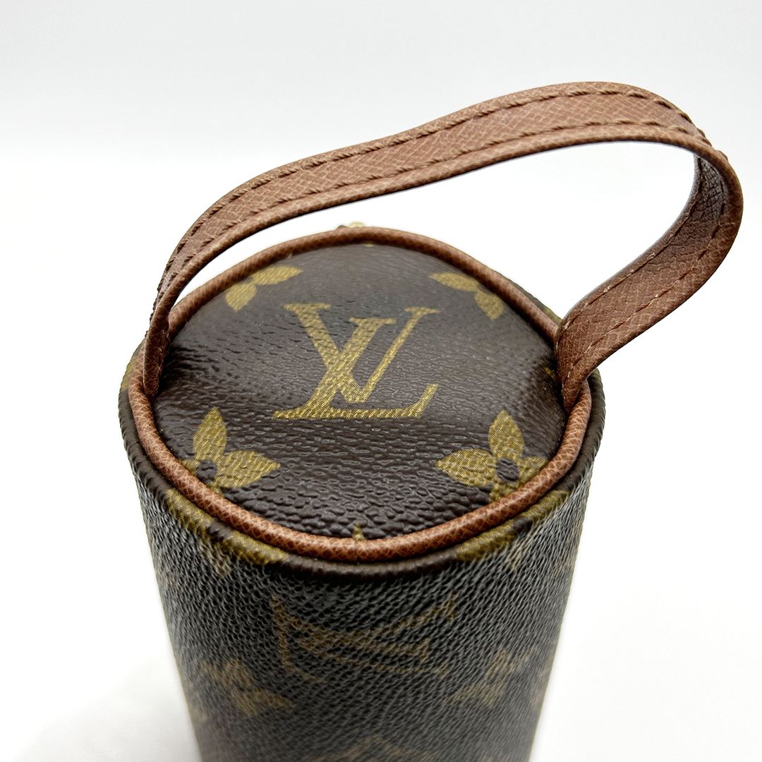 LOUIS VUITTON ルイヴィトン モノグラム ゴルフボールポーチ - メルカリ