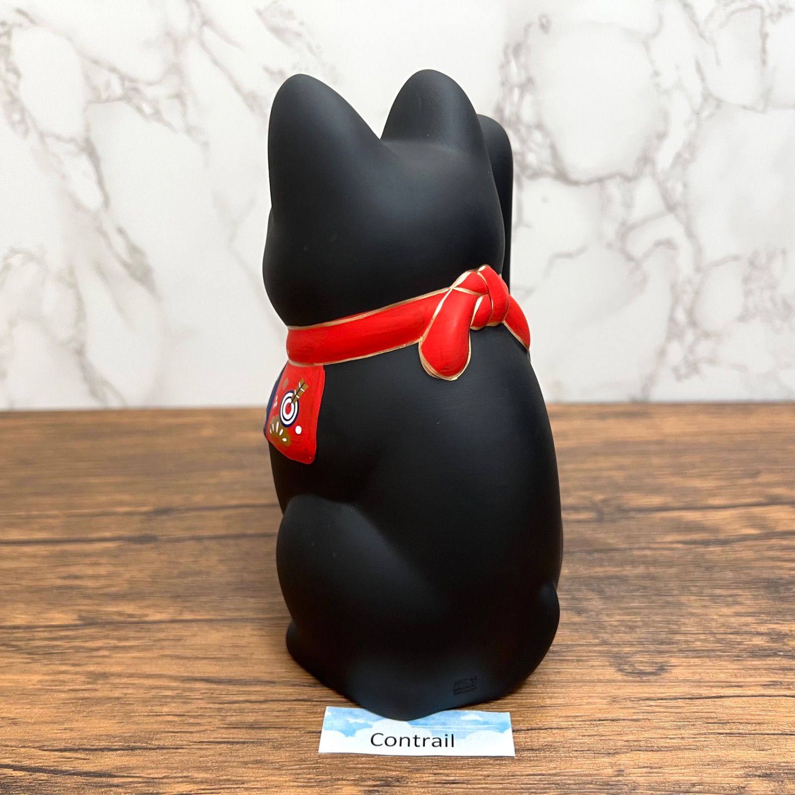 Japanese Lucky Cat Tokoname ware YT Porcelain Maneki Neko