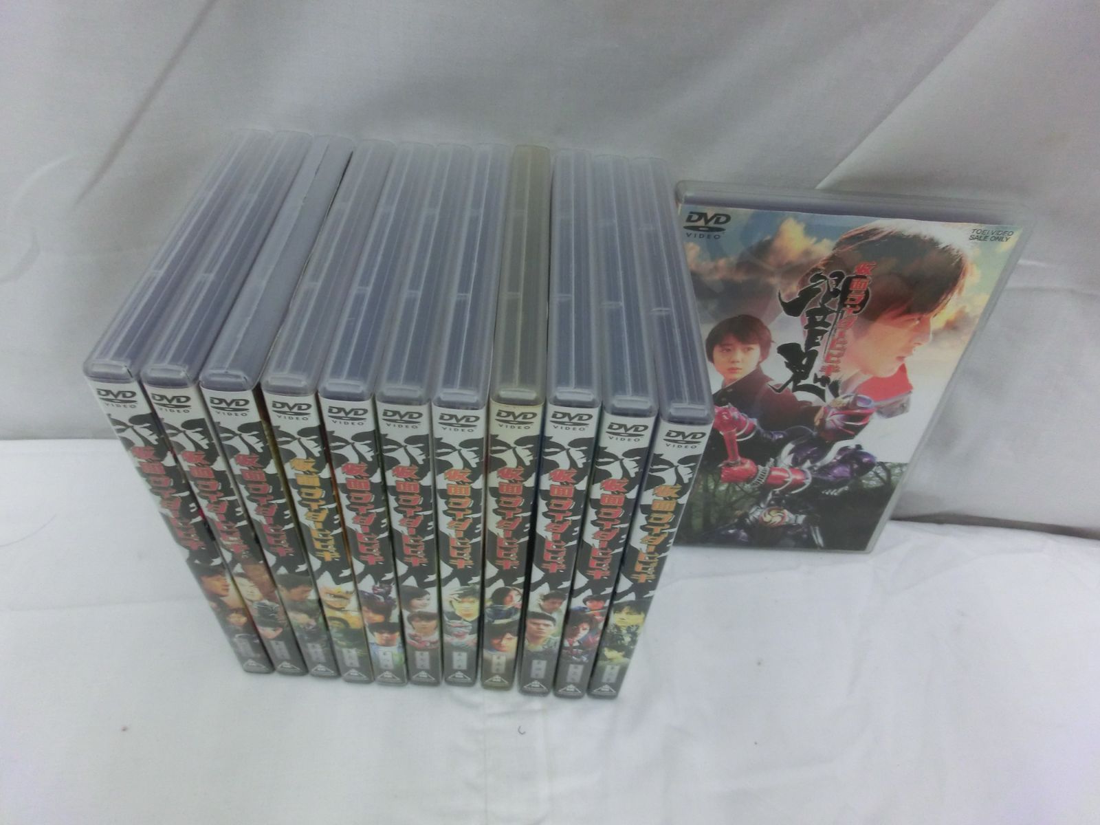 品 ディスク傷有り 特撮 DVD 仮面ライダー響鬼 通常版 全12巻 セット