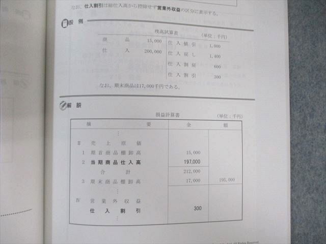 TAC 税理士講座 上級コース 財務諸表論 テキスト/トレーニング