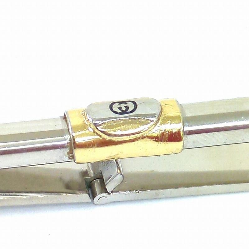 GUCCI グッチ オールドグッチ ネクタイピン GGロゴ イタリア製