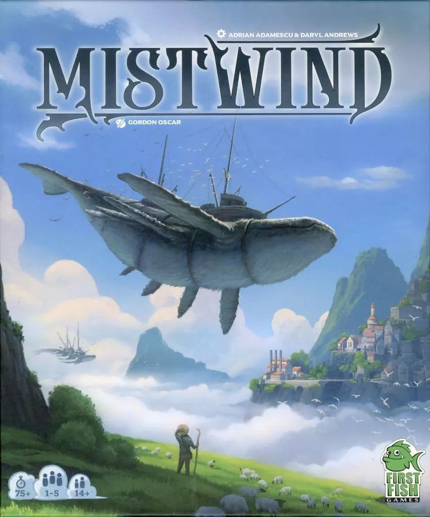 ボードゲーム ミストウィンド キックスターター版 英語版 Mistwind Kickstarter Edition