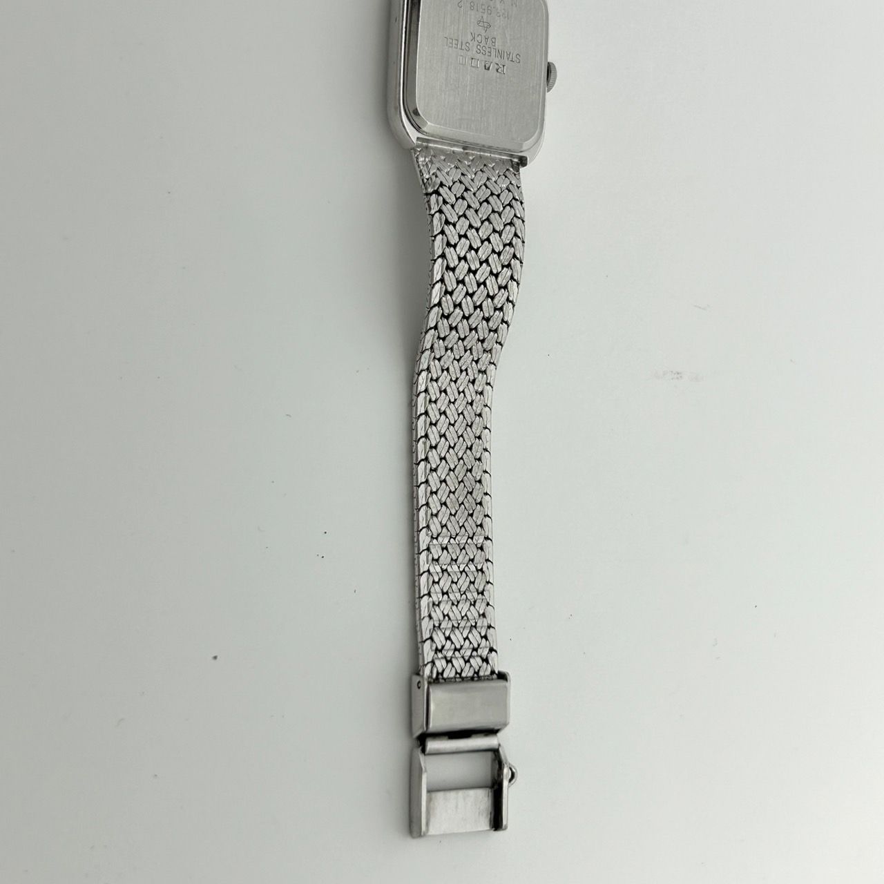 シルバー文字盤 ステンレススチール