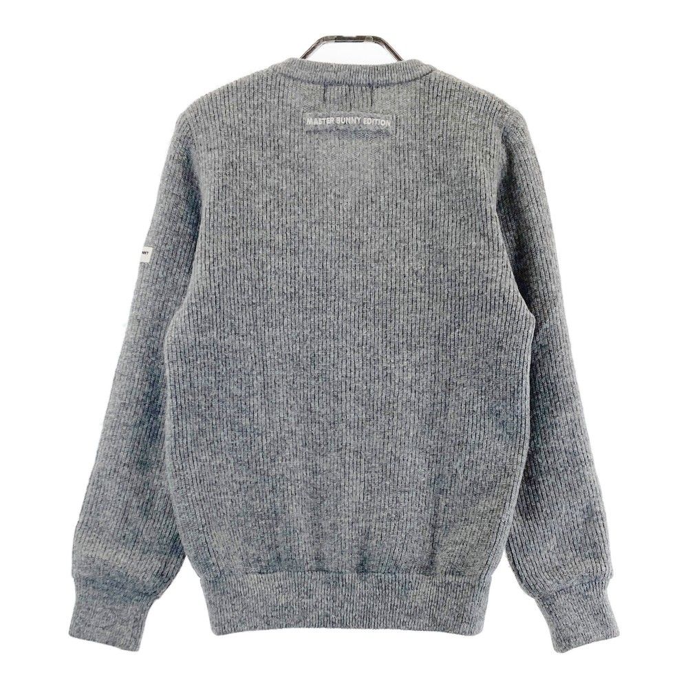 マスターバニー グレー Vネックセーター サイズ4