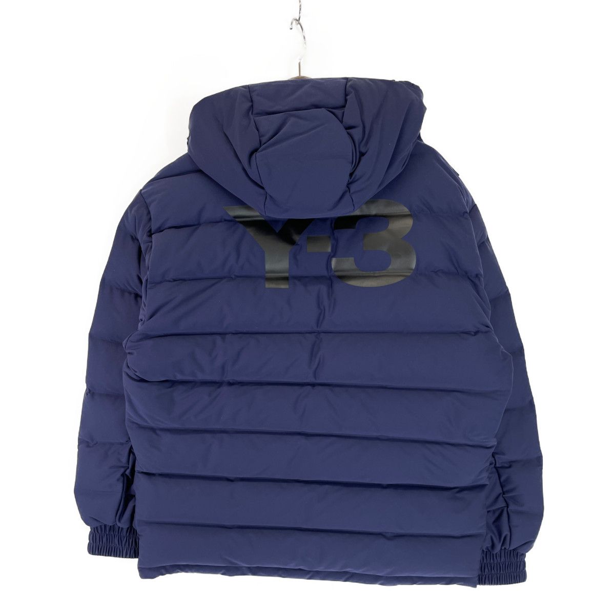 Y-3 ワイスリー 19AW ネイビー FJ0443 バックロゴ シームレスダウン 