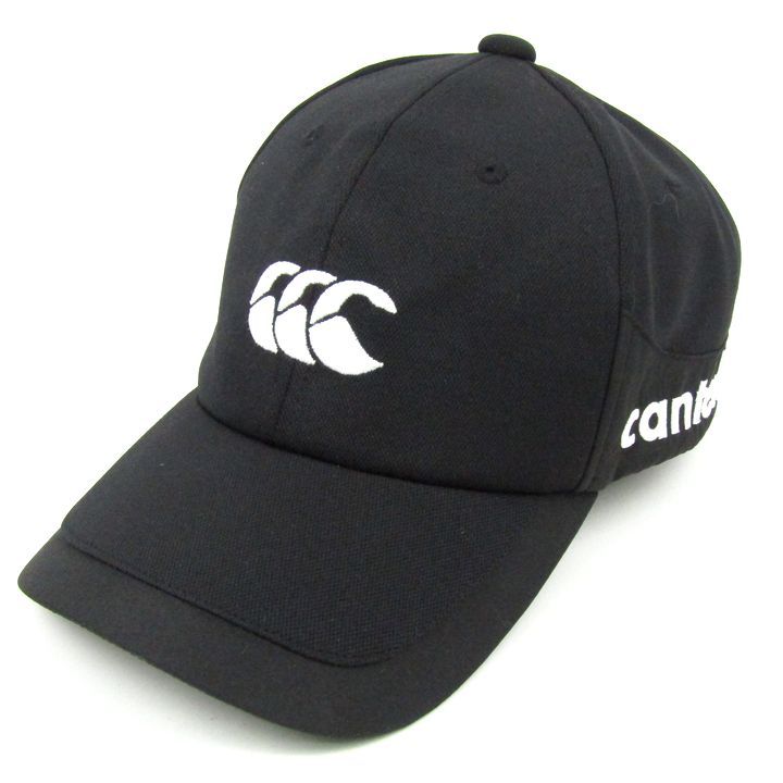 Canterbury カンタベリー　ラグビー　日本代表　キャップ　メッシュ　黒 カンタベリー 帽子 メンズ レディース メッシュキャップ