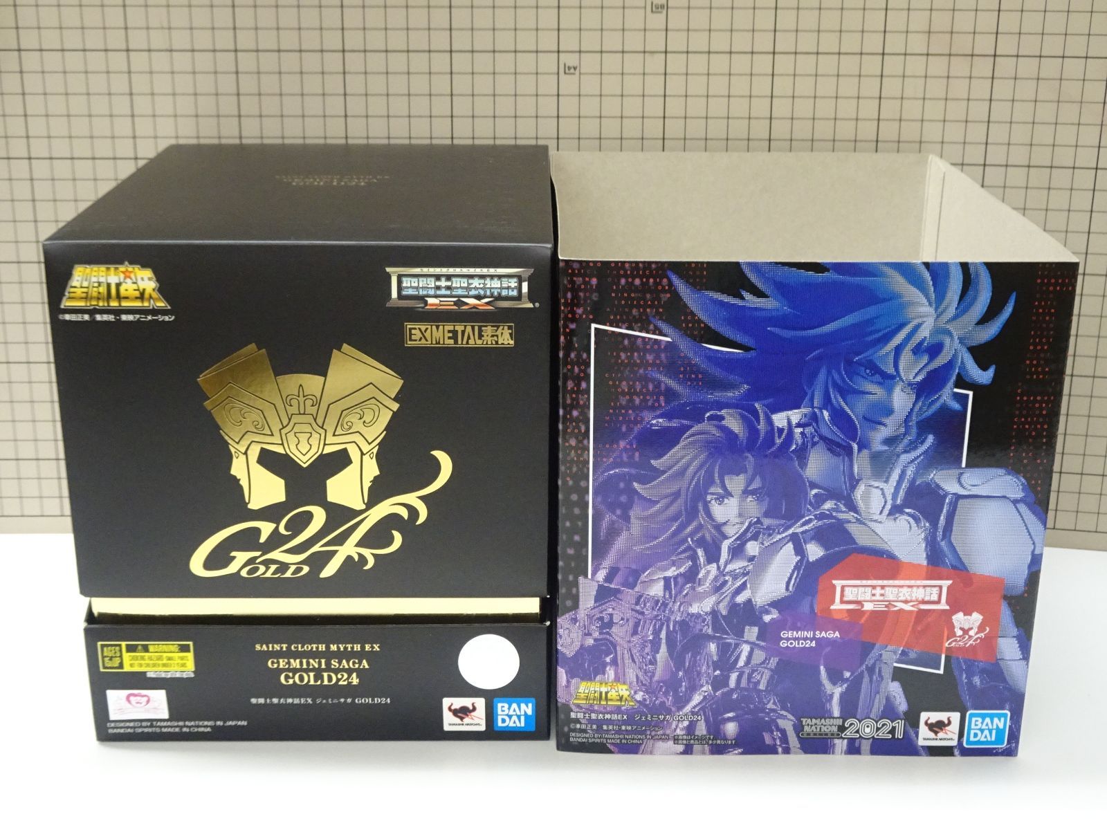 聖闘士聖衣神話EX ジェミニサガ GOLD24 購入 輸送箱未開封 輸送箱未