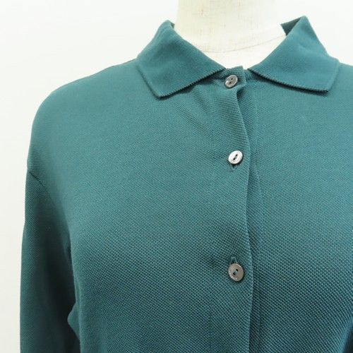 ラコステ LACOSTE ワンピース ポロシャツワンピ ワッペン