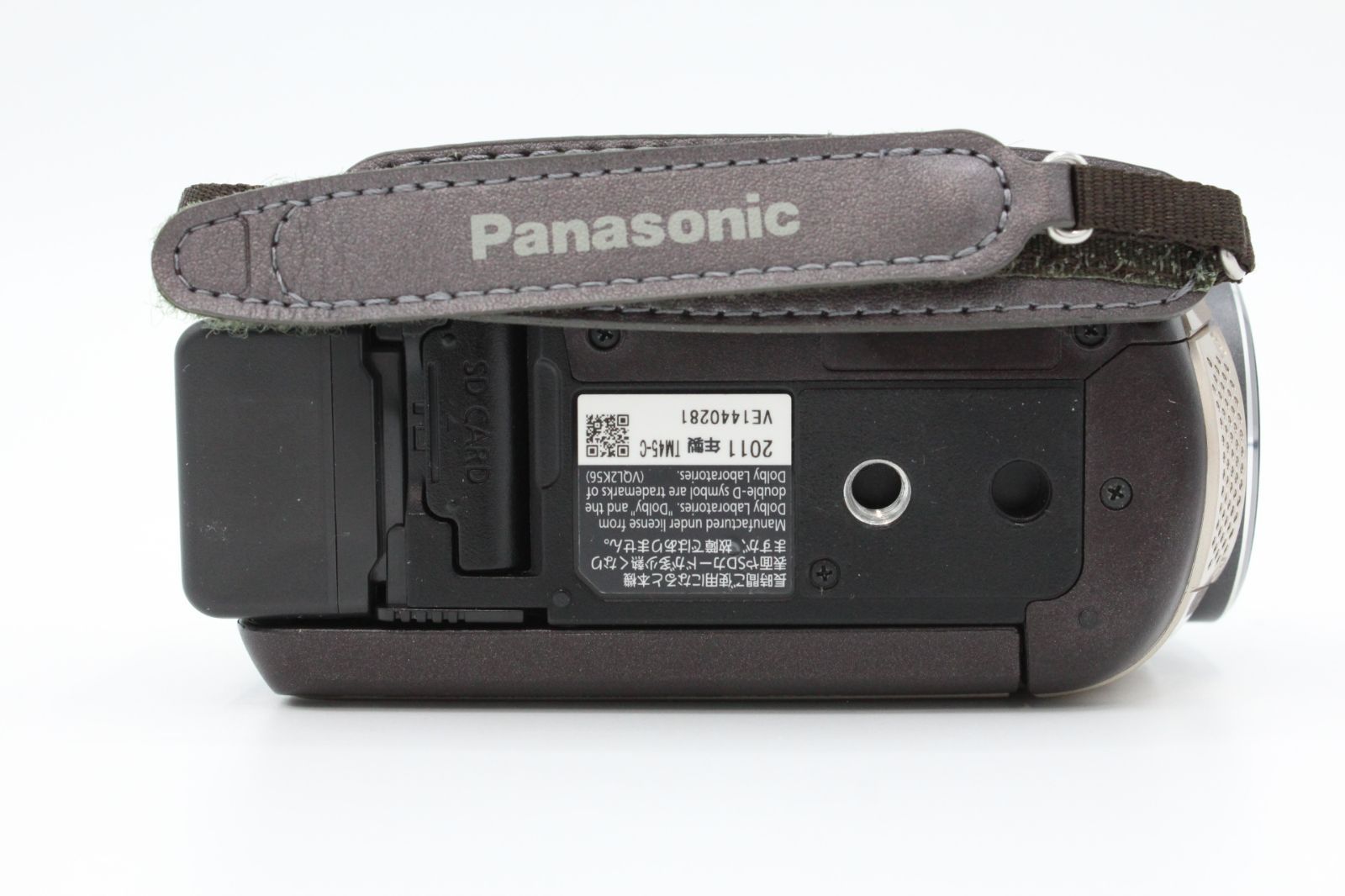 ＜＜化粧箱付き！＞＞【並品】Panasonic パナソニック デジタルハイビジョンビデオカメラ TM45 内蔵メモリー32GB キャメルベージュ HDC-TM45-C #LE2024433