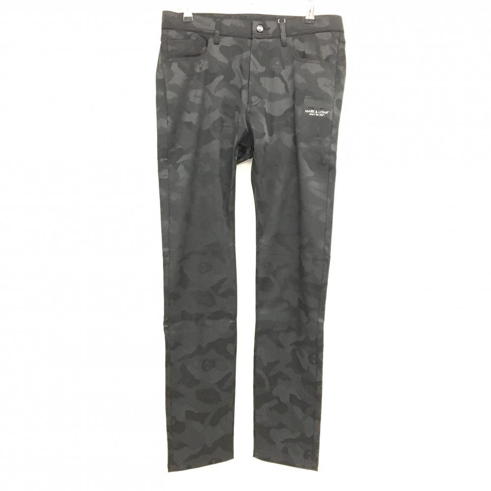 新品未使用 MARK&LONA スカルカモフラージュ パンツ MARK&LONA マークアンドロナ クロップドパンツ スカル 迷彩
