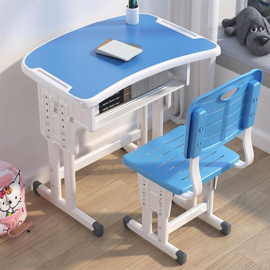 キッズデスクセット70*50cm学習机デスク?椅子セット学校の机学校机学校用机学習塾塾学校法人セットデスクチェ