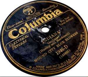 英78RPM/SP The Mound City Blue Blowers Indiana / Fire House Blues 1946D Columbia /00500 英78RPM/SP The Mound City Blue Blowers Indiana / Fire House Blues