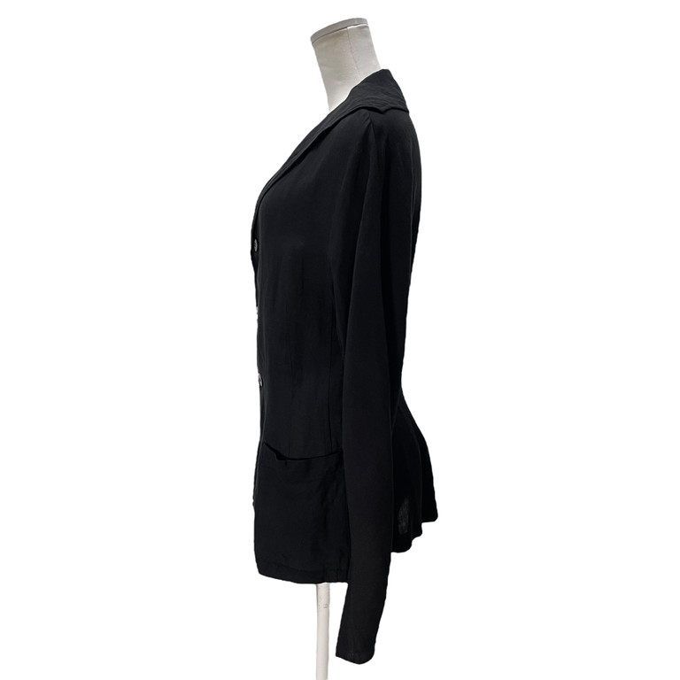 Y's レーヨン　テーラードジャケット Y's(ワイズ) Zip modified design tailored jacket ジップ 変形