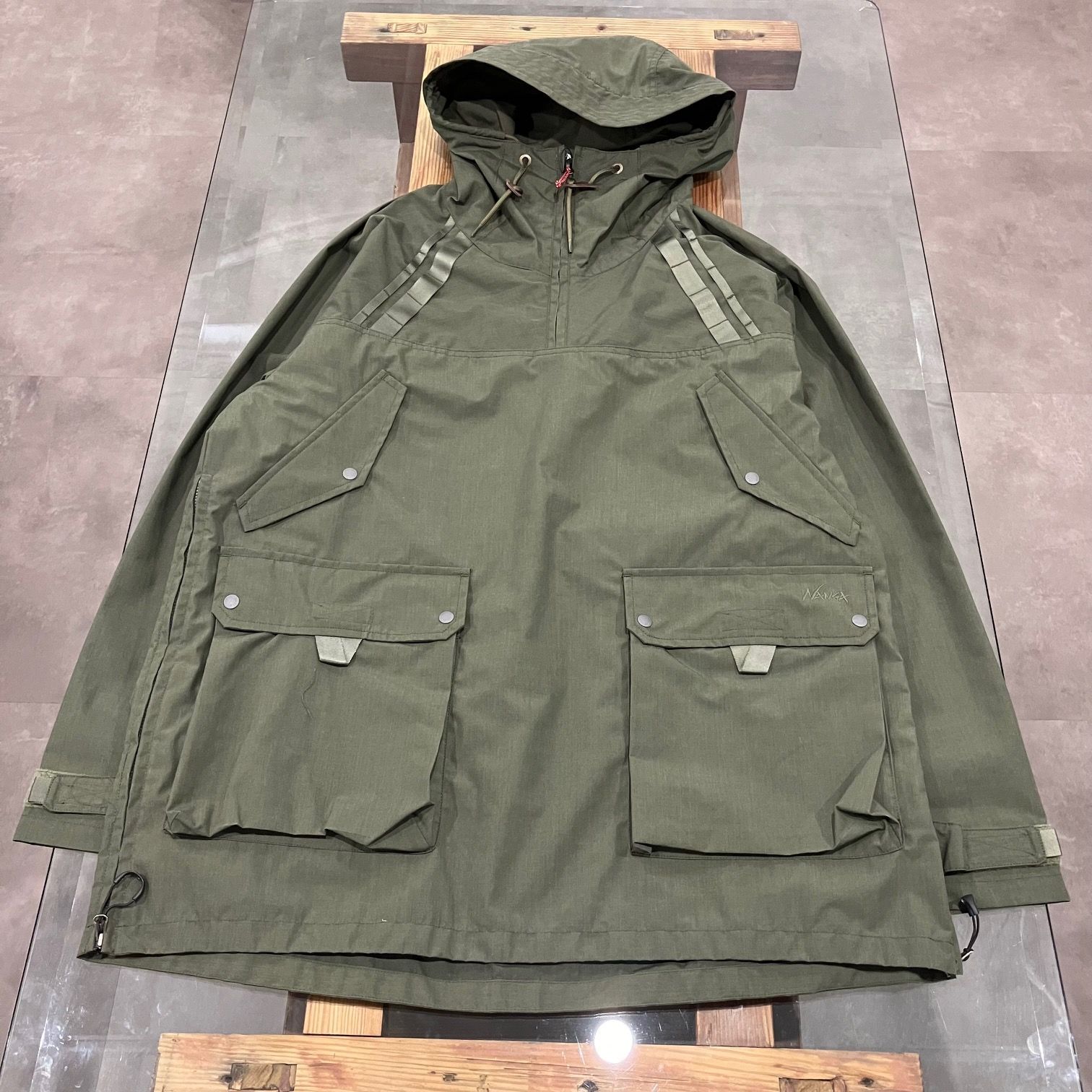 NANGA ナンガ TAKIBI FIELD ANORAK PARKA KHAKI タキビ