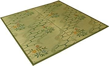 い草花ござ カーペット 『流水』 江戸間8畳(約348×352cm)[13]