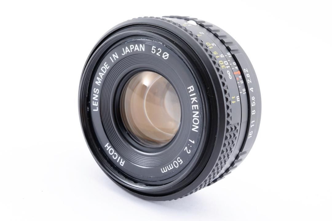 RICOH RIKENON 50mm F2 パンケーキレンズ L810 RICOH RIKENON 50mm F2 パンケーキレンズ L810 - メルカリ