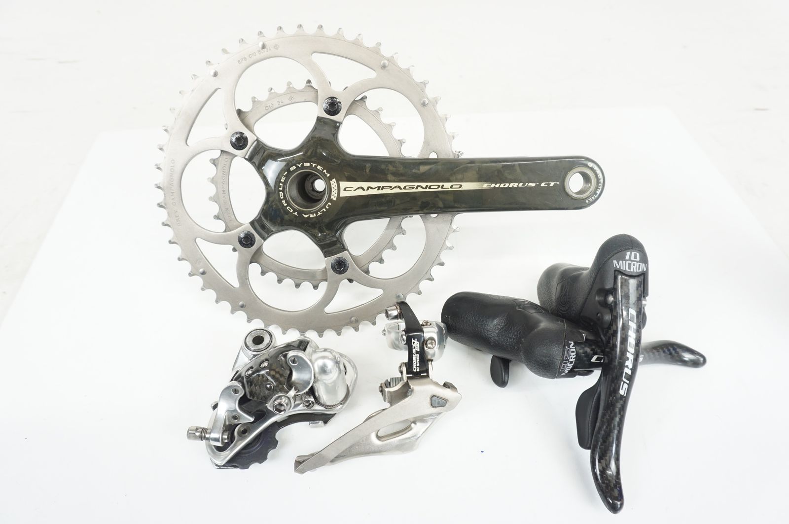 カンパニョーロ　10速　コンポセット　シルバー部品　record 含む カンパニョーロ 10速 コンポセット シルバー部品 record 含む 【公式通販】