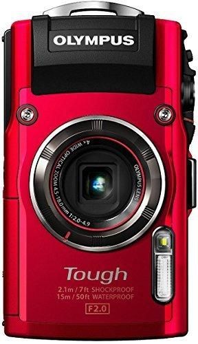 OLYMPUS デジタルカメラ STYLUS TG-4 Tough レッド 1600万画素