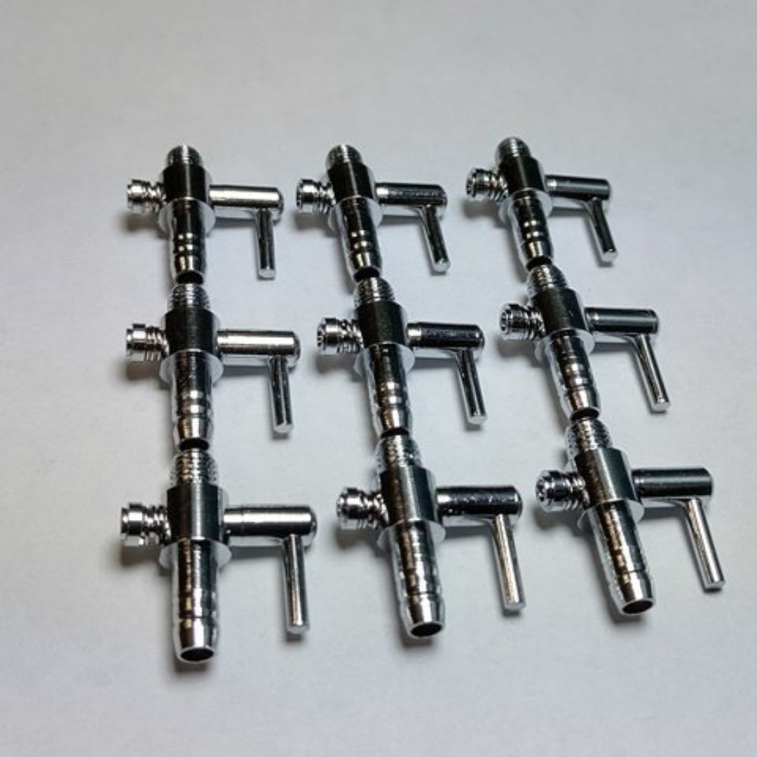 エアーコック 100個 、φ20エアーストーン 100個 セット（一方