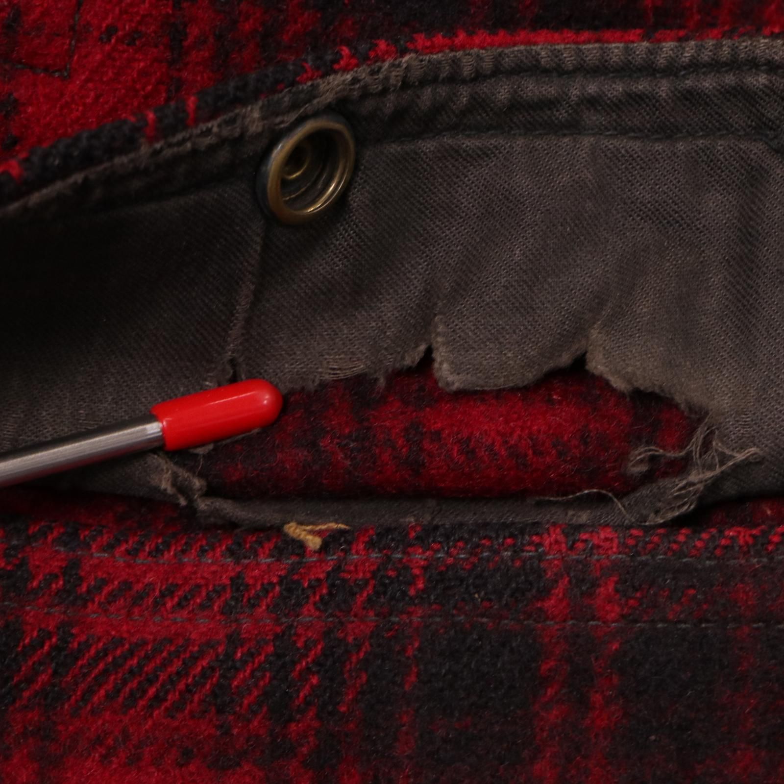 40sウールリッチ　マッキーノジャケット　黒タグ®️無し 40s Woolrichウールリッチ マッキーノ ウールジャケット